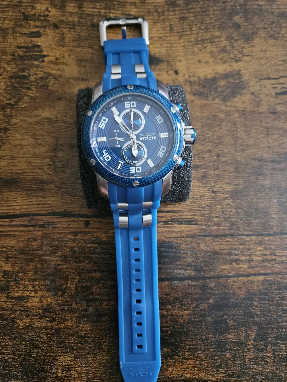 Invicta Blue Chronograph Sport Watch
